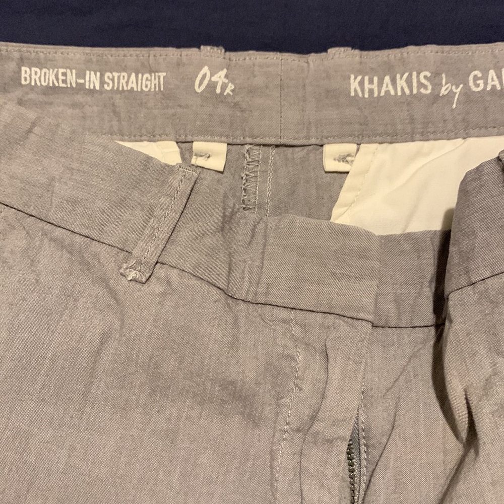 Gap Broken in Straight Khakis - Picture 4 of 4